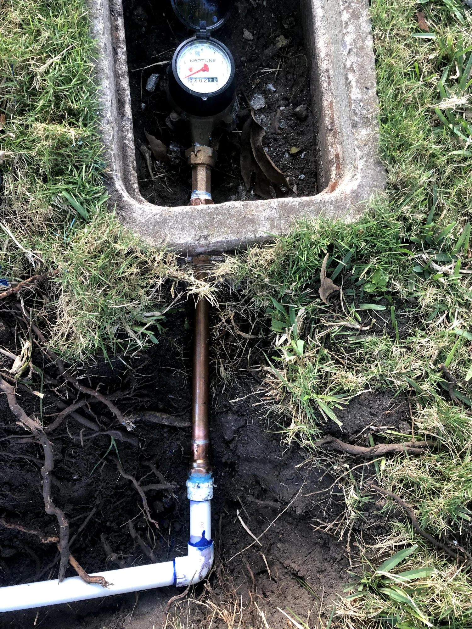 Leak repair completed by Pipe Heroes